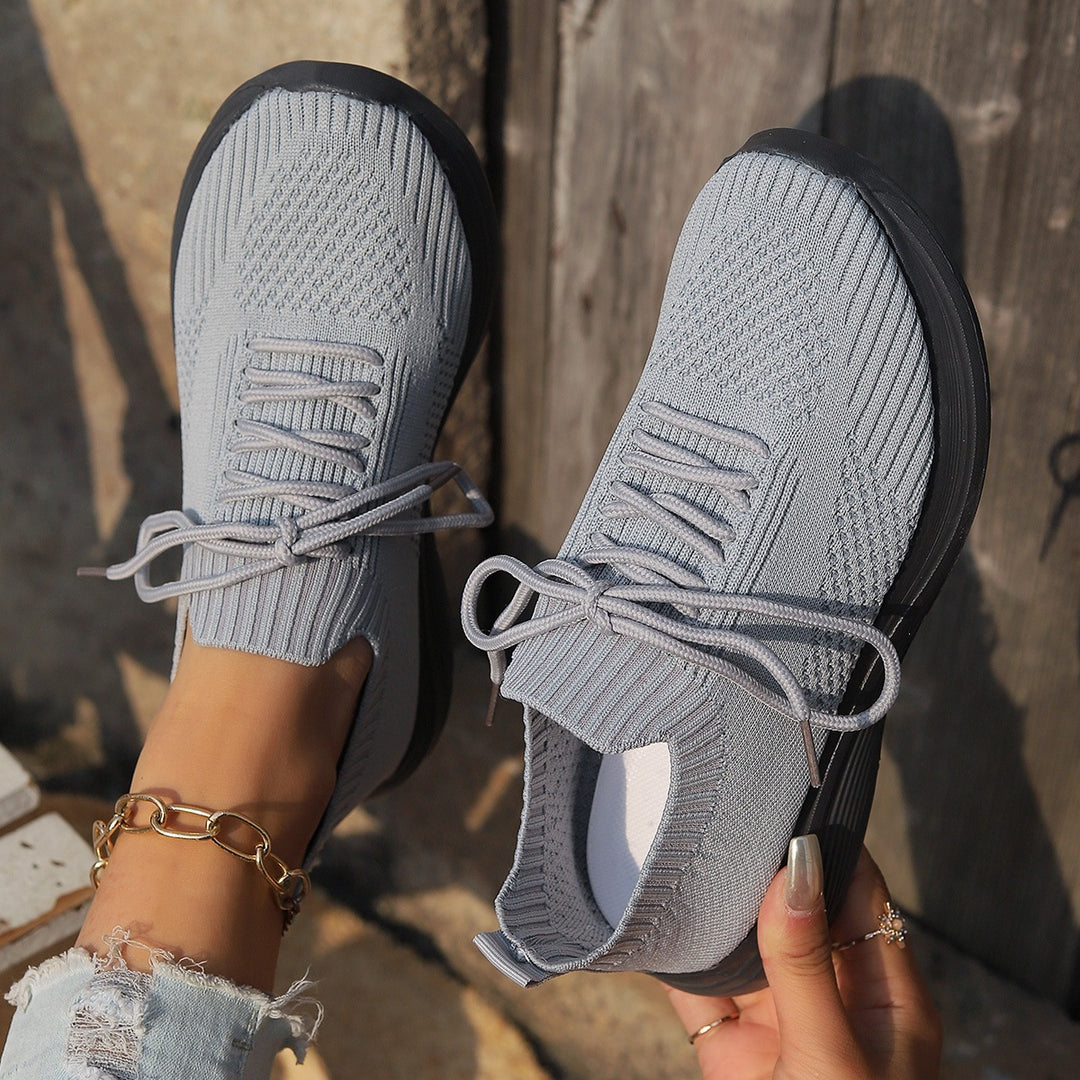 Damen Atmungsaktive und flexible Lifestyle Sneakers EB