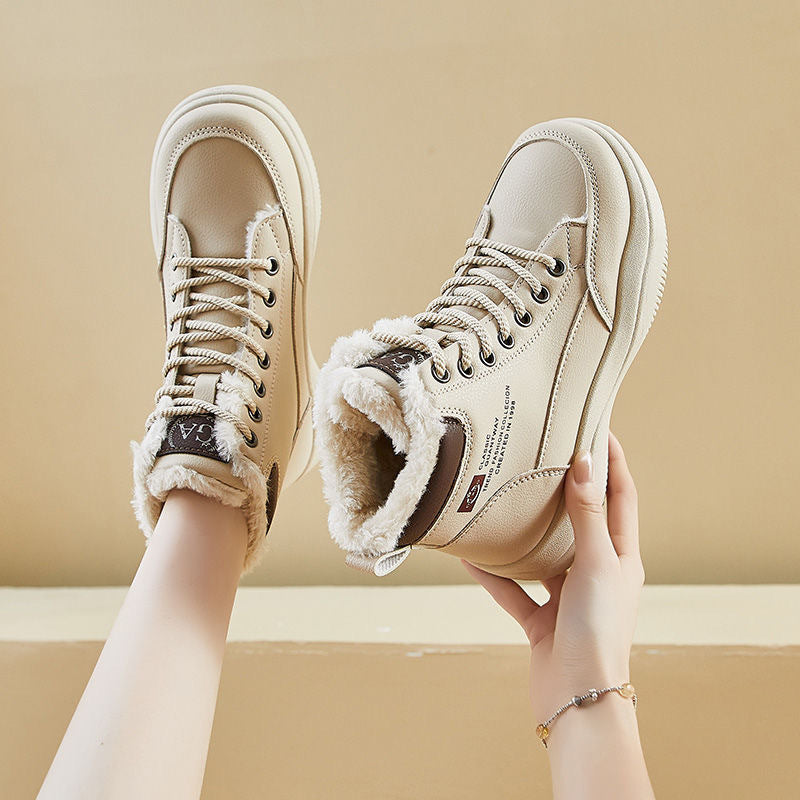 Damen High-Top Winterboots mit kuscheligen Innenfutter EB