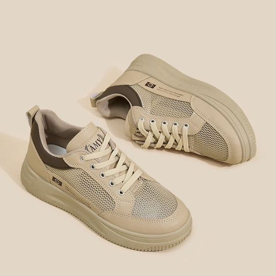 Damen Atmungsaktive Sneakers mit komfortabler Plattform EB