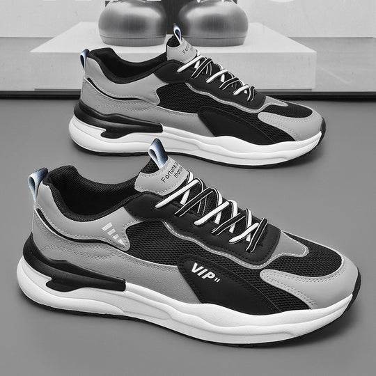 Damen Sportliche Sneakers mit atmungsaktivem Mesh-Obermaterial und rutschfester Sohle EB