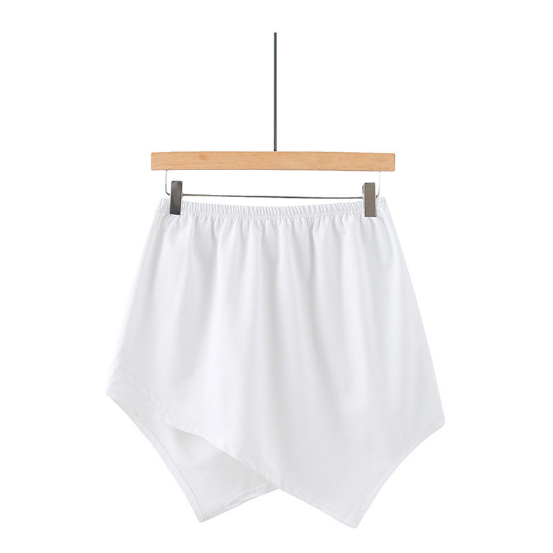 Damen sportliche Shorts im modernen Wickelstil EB