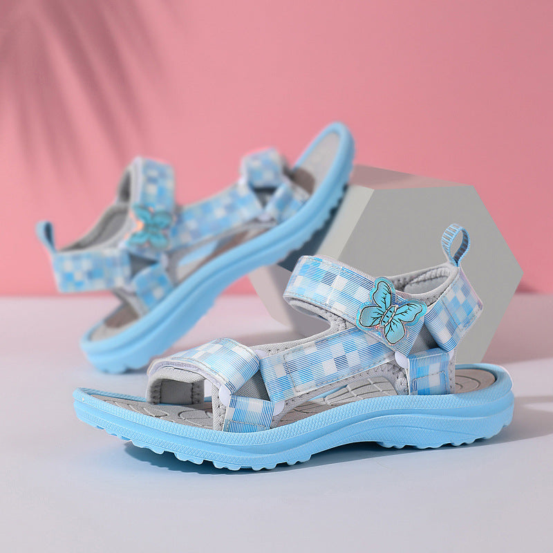 Damen Multifunktionale und atmungsaktive Outdoor-Sandalen mit verstellbaren Riemen EB