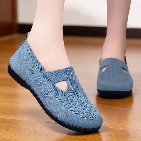 Damen Atmungsaktive Strickschuhe EB