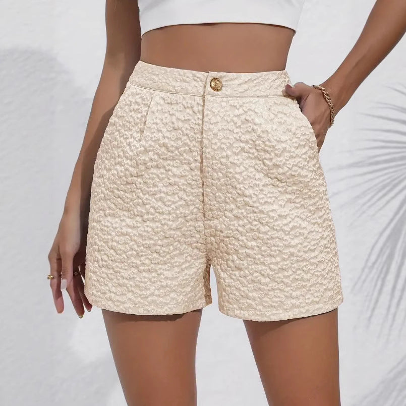 Damen Shorts mit strukturiertem Stoff EB