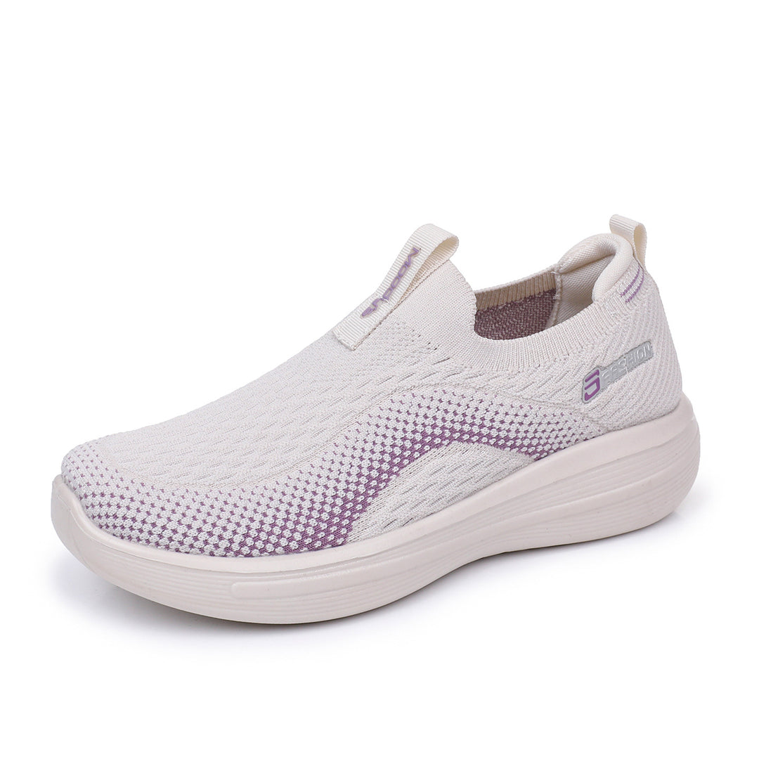 Damen Bequeme Slip-On Sneakers mit flexiblem Komfortdesign EB