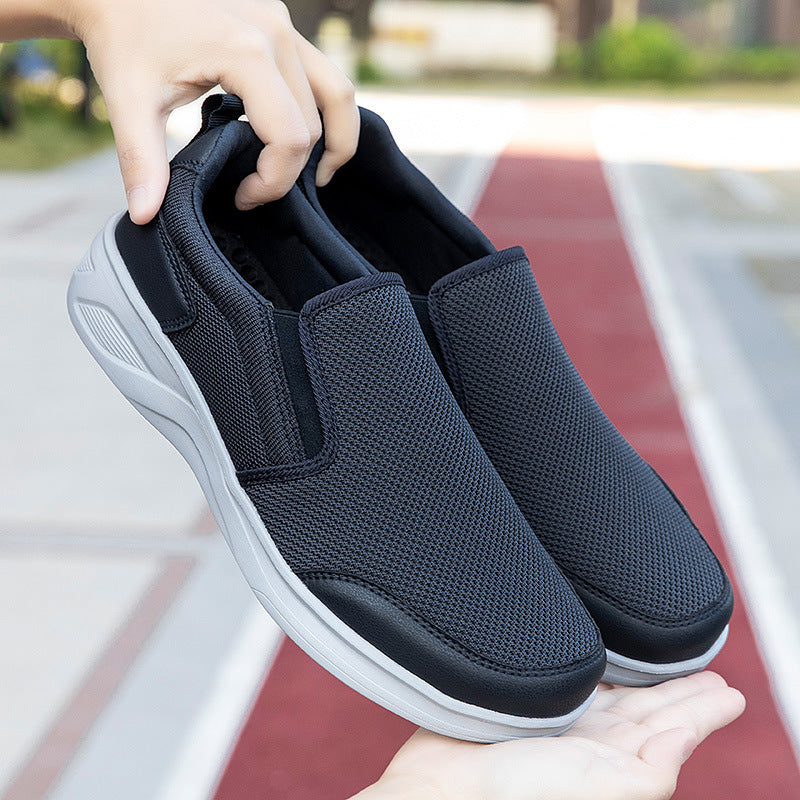 Damen Atmungsaktive Slip-On Sneakers mit stoßdämpfender Sohle EB