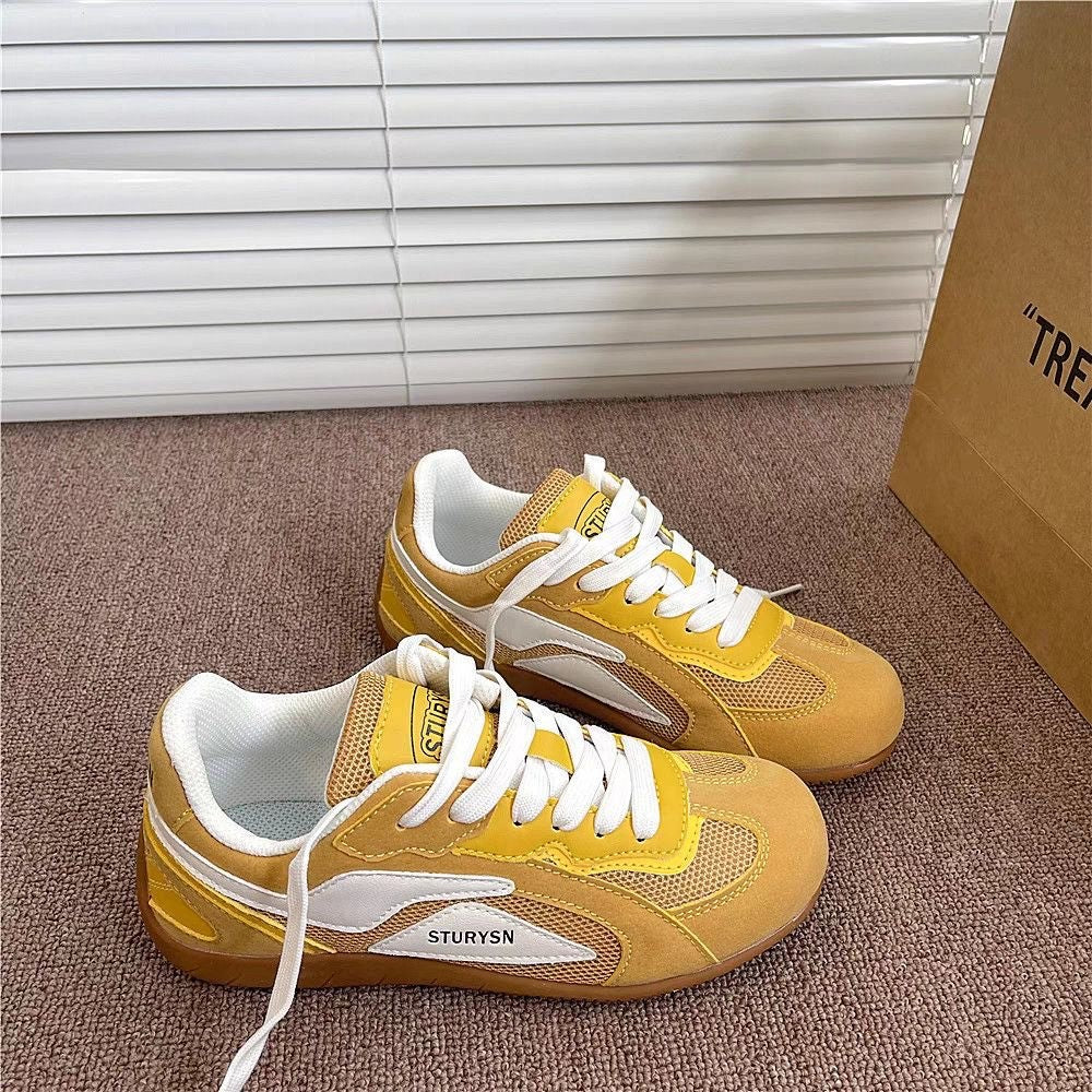 Damen Sneakers mit hochwertiger Wildleder-Oberfläche und bequemer Dämpfung EB