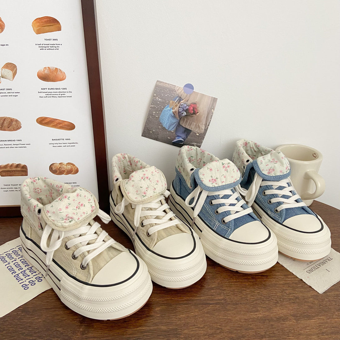 Damen Sportliche Sneakers mit atmungsaktivem Obermaterial und dämpfender Sohle EB