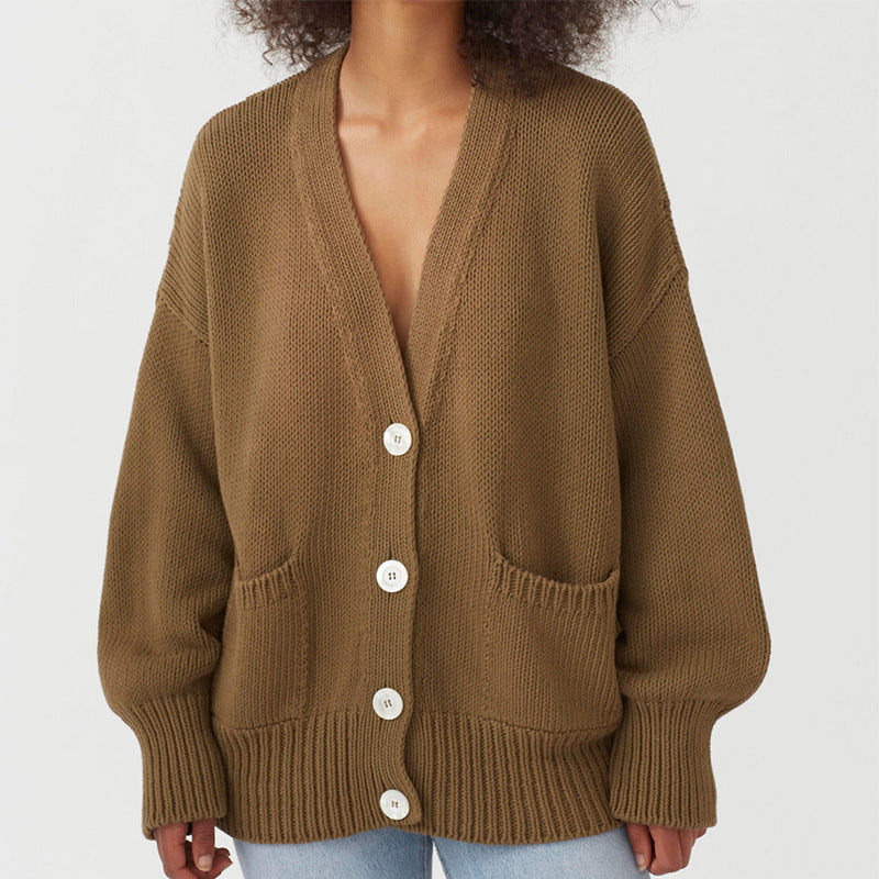 Damen Grobstrickcardigan EB