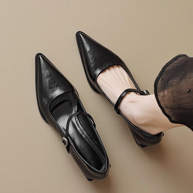 Damen elegante Slingback-Pumps mit schickem Absatz EB