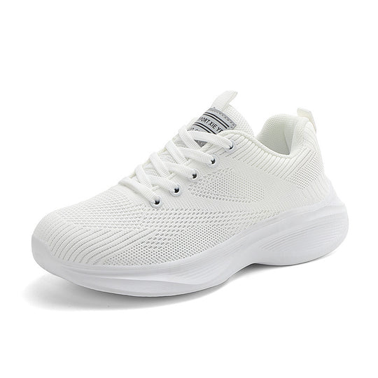 Damen Atmungsaktive Sport-Sneaker mit flexibler Sohle und gepolstertem Fußbett EB