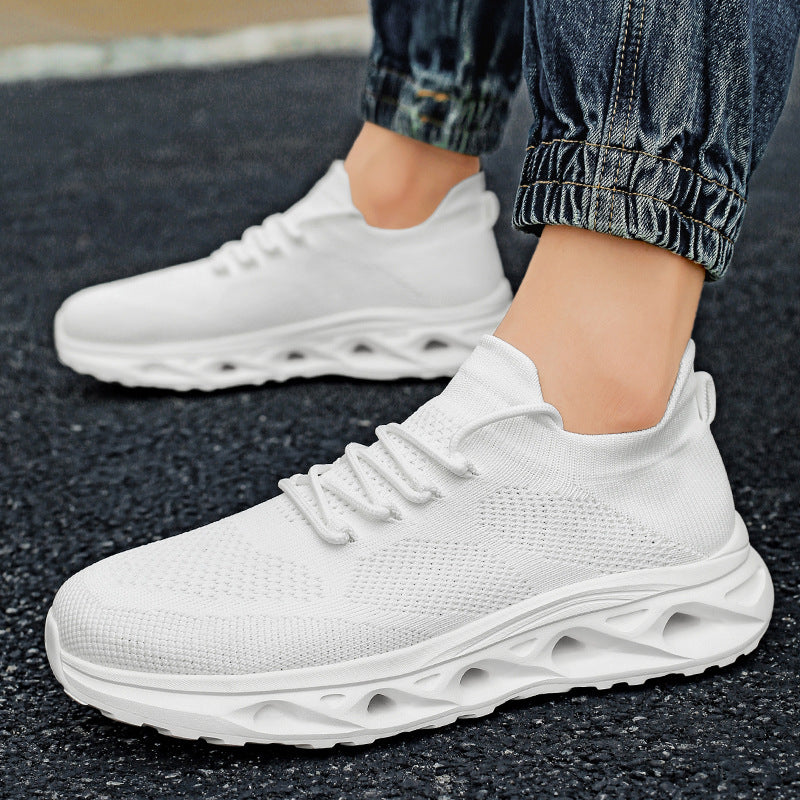 Damen Sportliche und atmungsaktive Lauf-Sneaker mit flexiblem Sohlenprofil EB