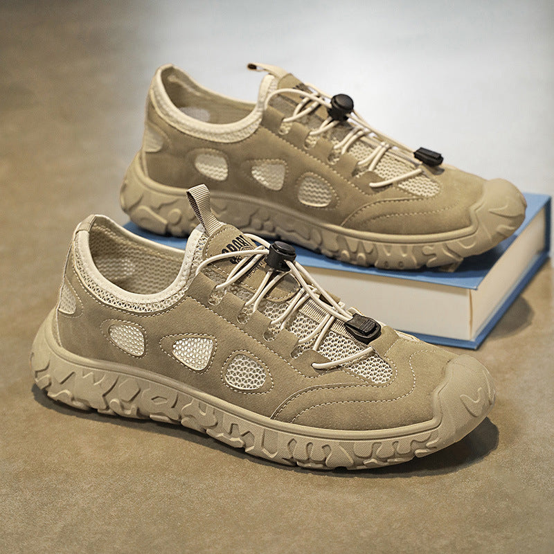 Damen Outdoor-Sneaker mit atmungsaktiver Oberflächenstruktur und dämpfender Sohle EB