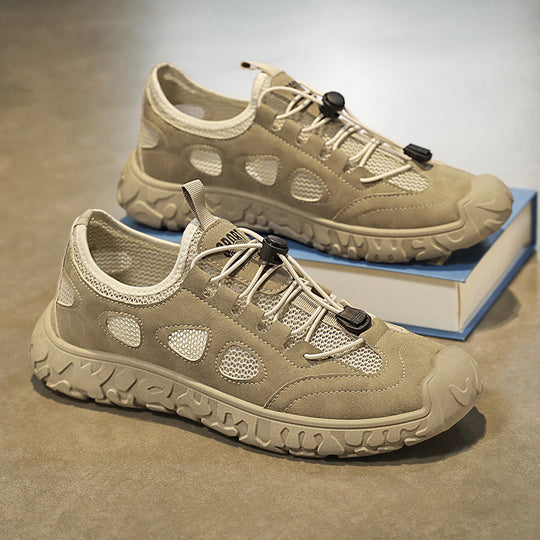 Damen Outdoor-Sneaker mit atmungsaktiver Oberflächenstruktur und dämpfender Sohle EB