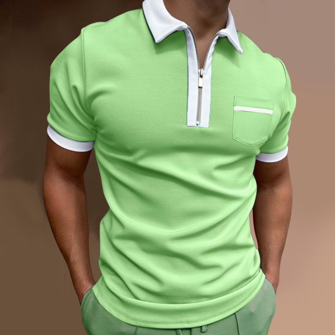 EB | Schmal geschnittenes Taschen-Poloshirt