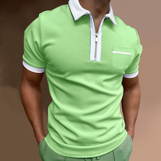 EB | Schmal geschnittenes Taschen-Poloshirt