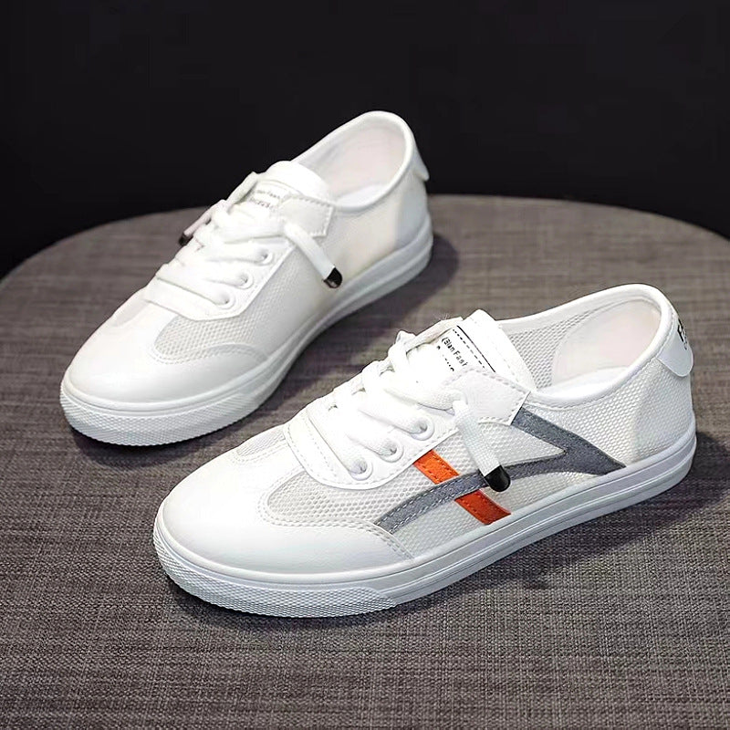 Damen Sportliche Sneaker mit atmungsaktiver Mesh-Oberfläche EB