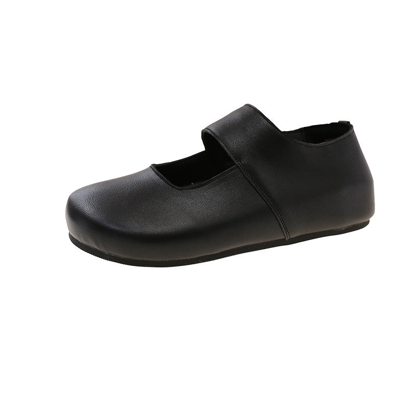 Damen Bequeme und ergonomische Hausschuhe mit breitem Riemen EB