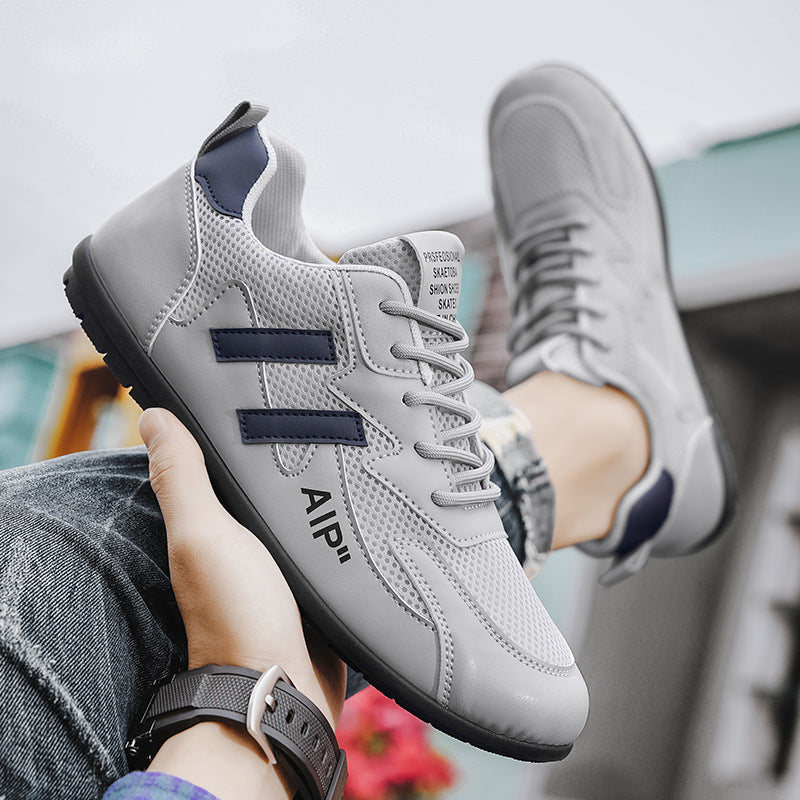 Damen Sportliche Sneaker mit atmungsaktiver Mesh-Oberfläche und rutschfester Sohle EB