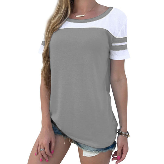 Damen Sportliches Kurzarmshirt EB