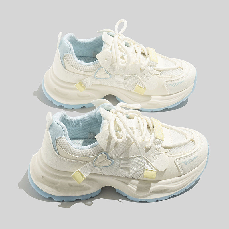 Damen Sportliche Sneakers mit innovativem Design und atmungsaktiven Einsätzen EB