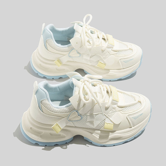 Damen Sportliche Sneakers mit innovativem Design und atmungsaktiven Einsätzen EB