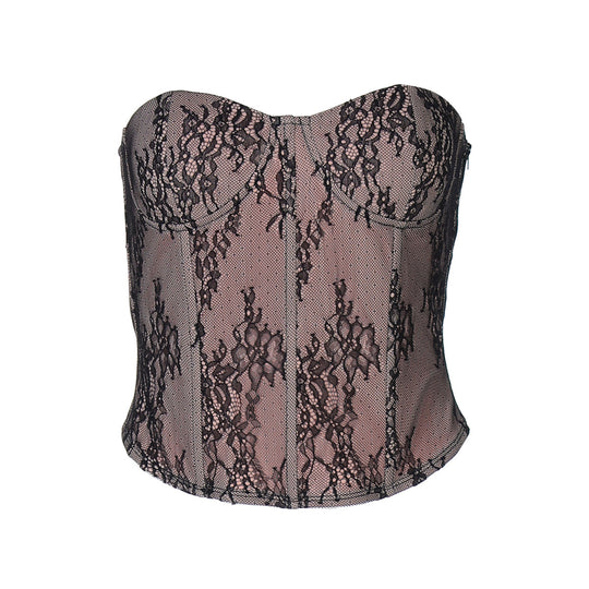 Damen Spitzen-Corsage EB