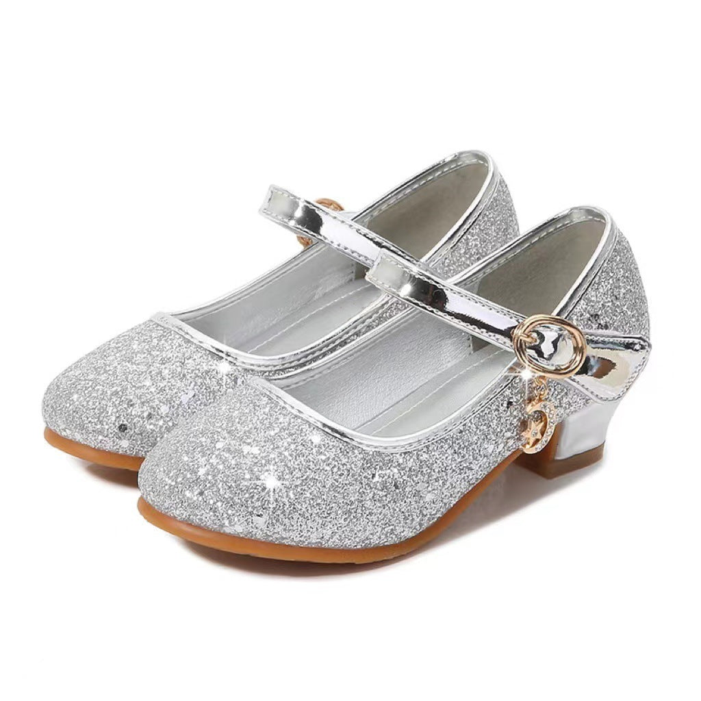 Mädchen Glamouröse Ballerinas mit verstellbarem Riemen EB
