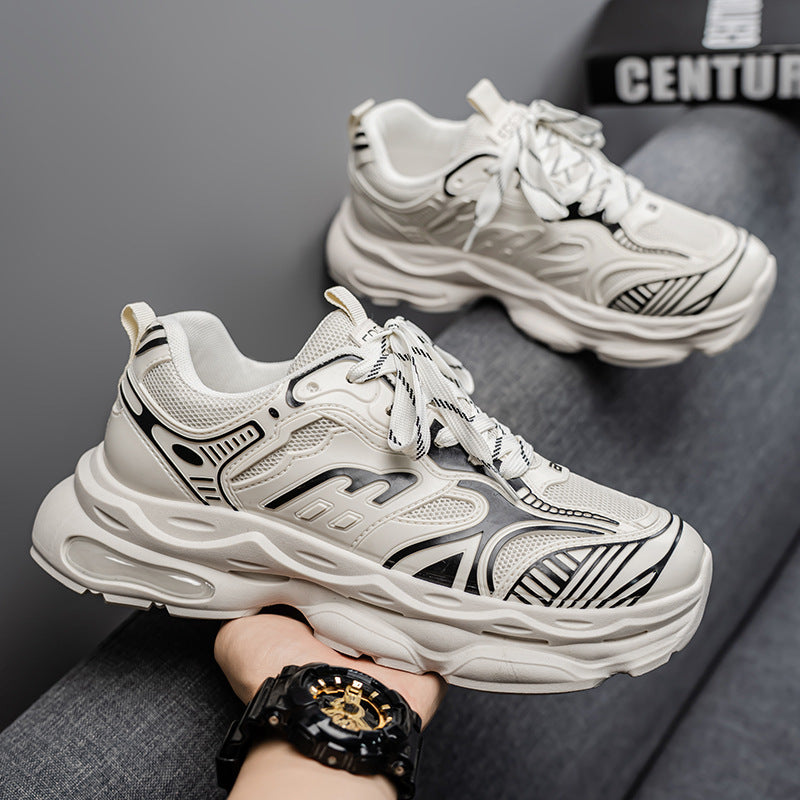 Damen Sportliche Sneakers mit atmungsaktivem Mesh-Obermaterial und dämpfendem Sohlenprofil EB
