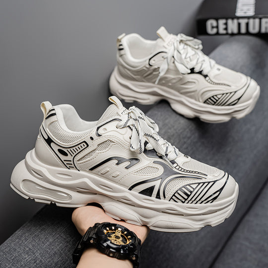 Damen Sportliche Sneakers mit atmungsaktivem Mesh-Obermaterial und dämpfendem Sohlenprofil EB