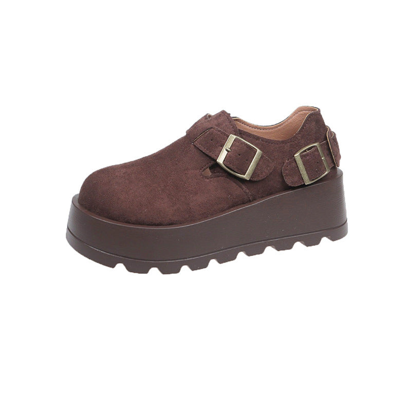 Damen Clogs mit modischem Schnallen-Design und gepolsterter Sohle EB