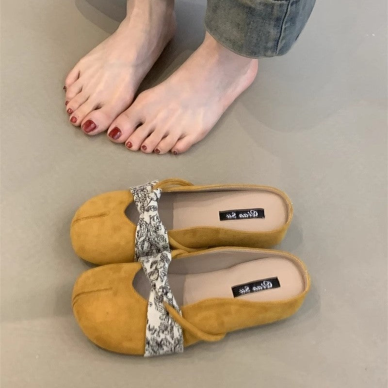 Damen Komfortable Mules mit dekorativem Obermaterial und ergonomischer Sohle EB