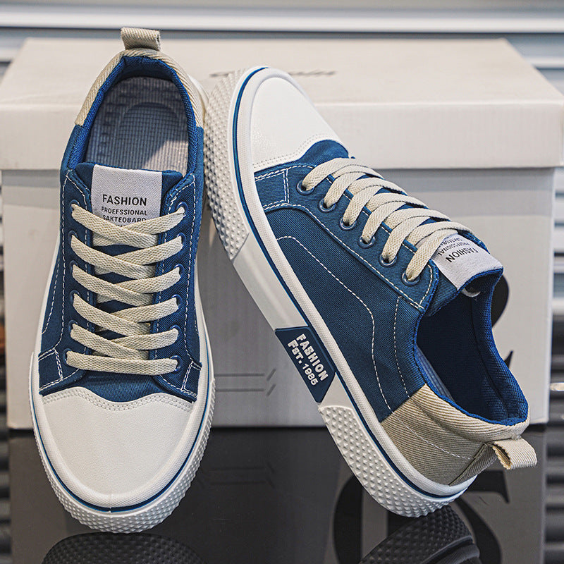 Damen Modische Sneakers im urbanen Skateboard-Stil EB