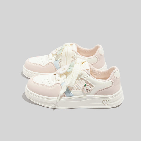 Damen Sneakers mit verspieltem Fruchtmotiv und komfortabler Dämpfung EB