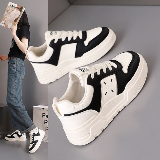 Damen modische Chunky Sneakers mit atmungsaktiver Mesh-Oberfläche und rutschfester Profilsohle EB