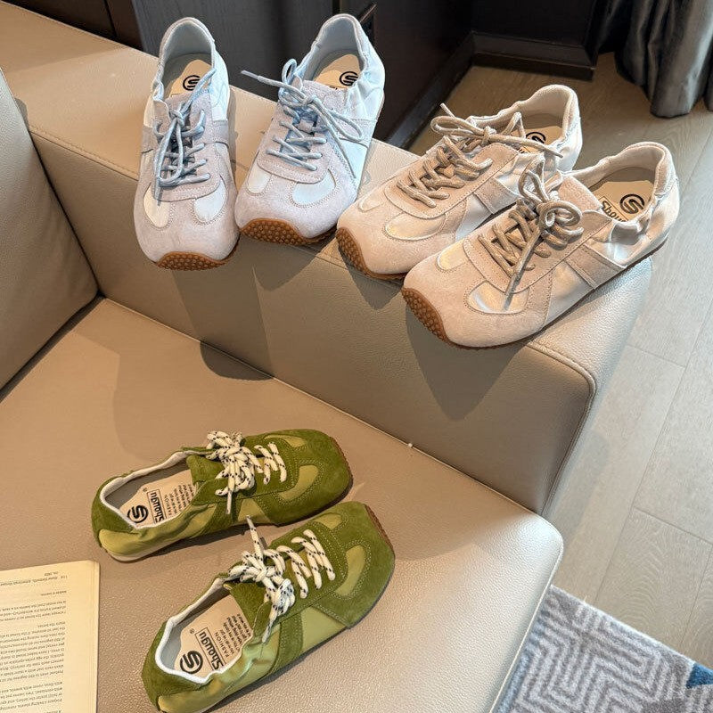 Damen atmungsaktive Freizeitsneaker mit rutschfester Sohle EB