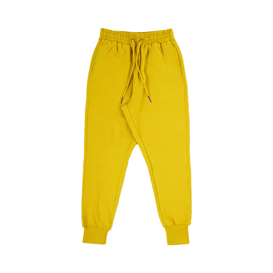 Damen bequeme Freizeithose mit elastischem Bund und seitlichen Taschen EB