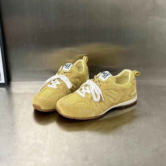 Damen Sportliche Sneaker mit atmungsaktivem Obermaterial und gepolstertem Fußbett EB