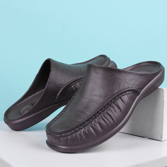 Damen Komfortable Clogs mit seitlichem Einstieg und hochelastischem Obermaterial EB
