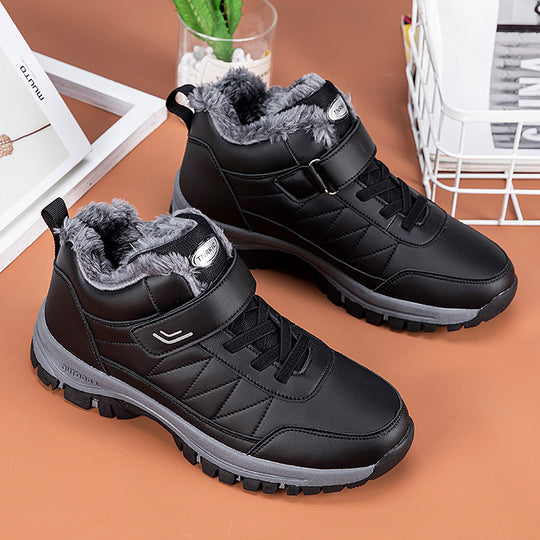 Damen Winterstiefel mit dickem Futter und rutschfester Sohle EB