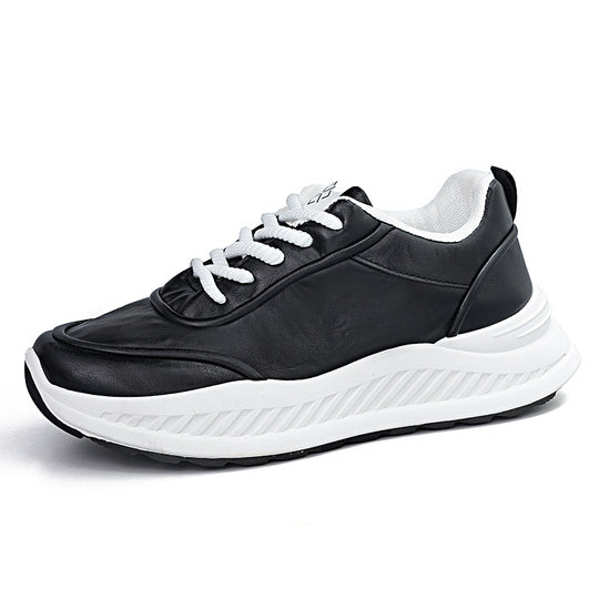 Damen Sneaker aus hochwertigem Leder mit dämpfender Sohle EB