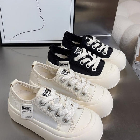 Damen modische Chunky-Sneaker mit bequemer Profilsohle EB