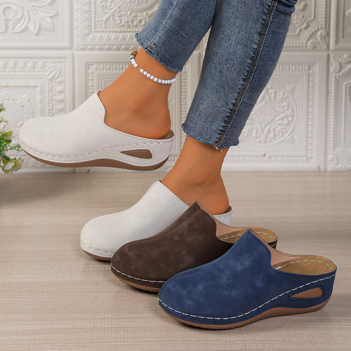 Damen Bequeme Clogs mit ergonomischem Design und atmungsaktiver Sohle EB