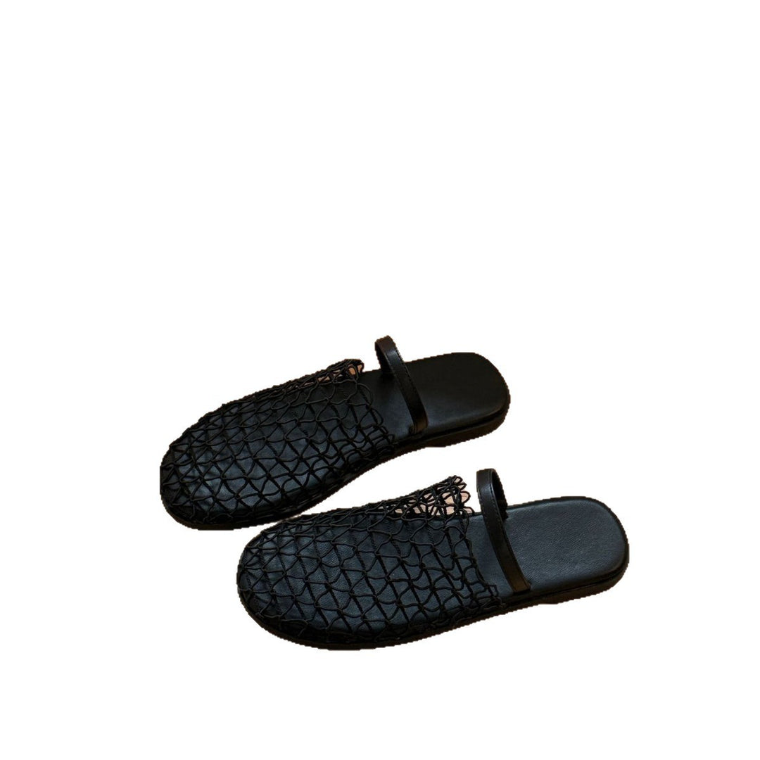 Damen Komfortable Clogs aus flexiblem Material mit modischem Netzdesign EB