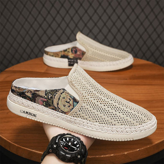 Damen Atmungsaktive Slip-On Schuhe mit modischem Design EB