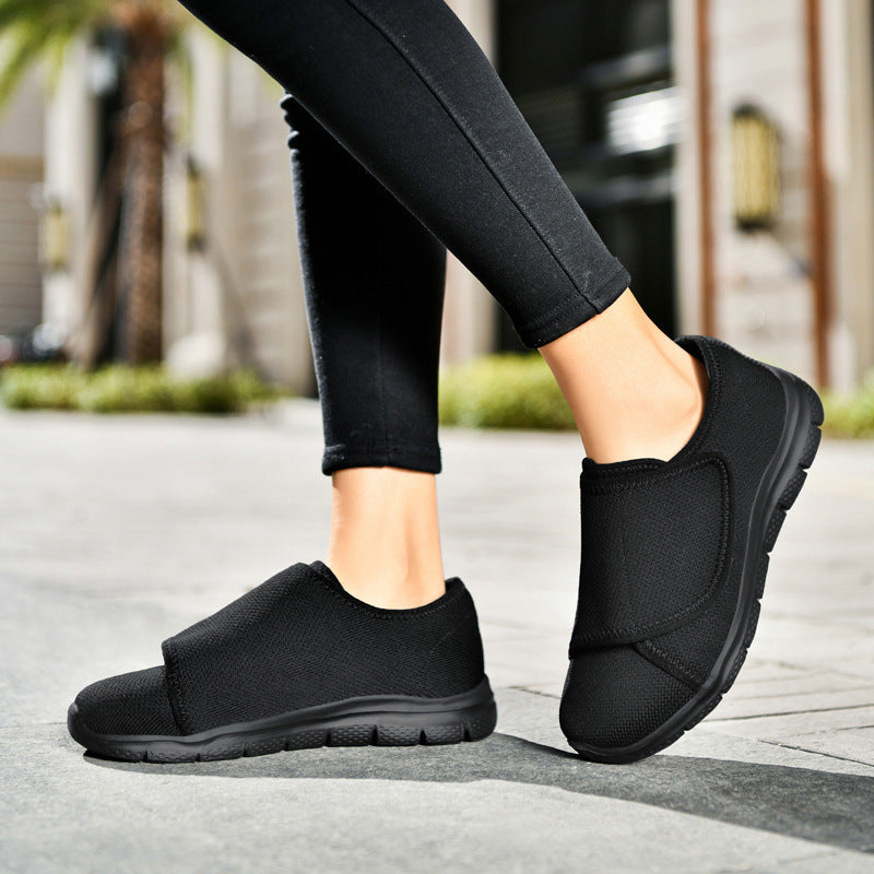 Damen Komfortable Slip-On Freizeitschuhe EB
