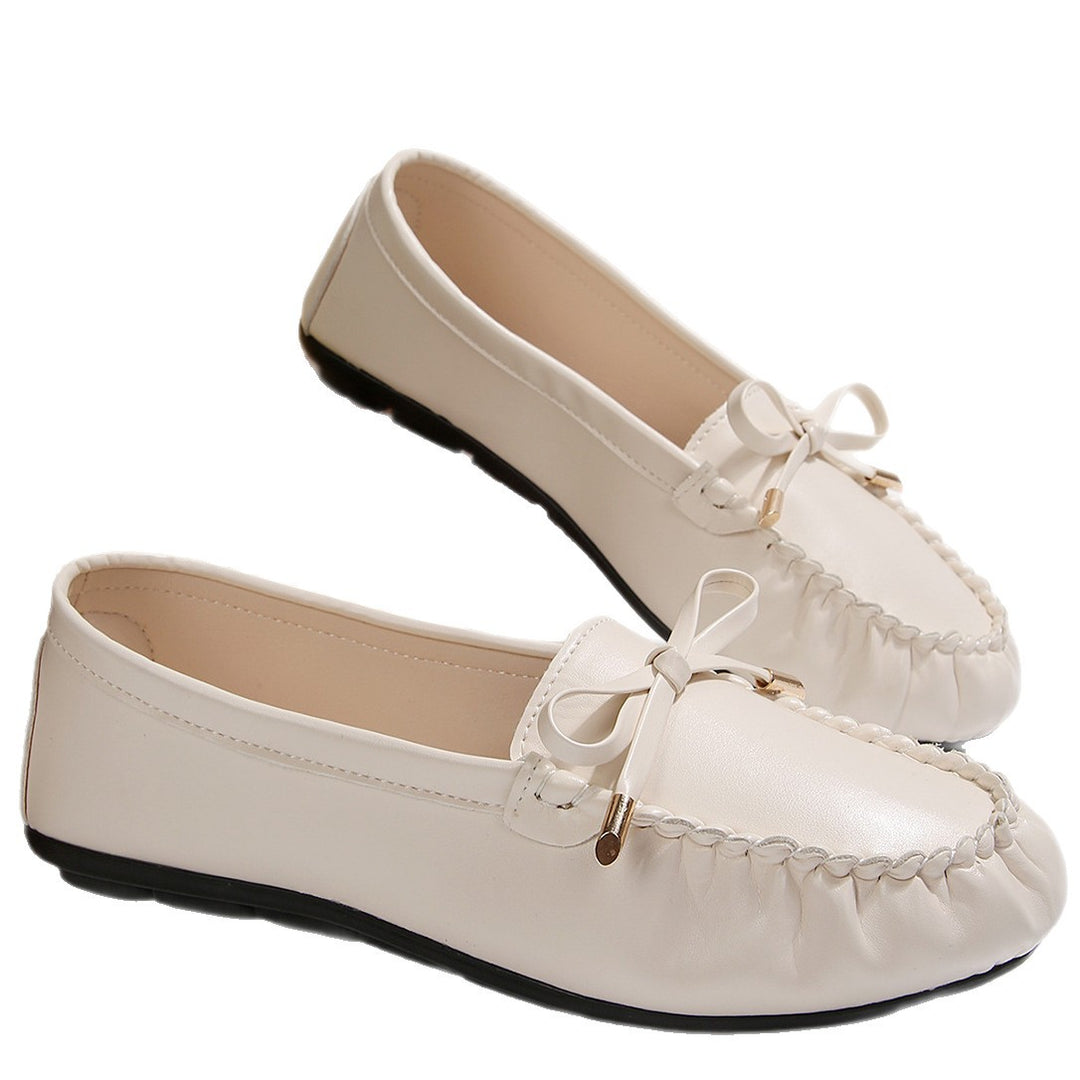 Damen Mokassins mit elegantem Schleifen-Detail und komfortabler Sohle EB