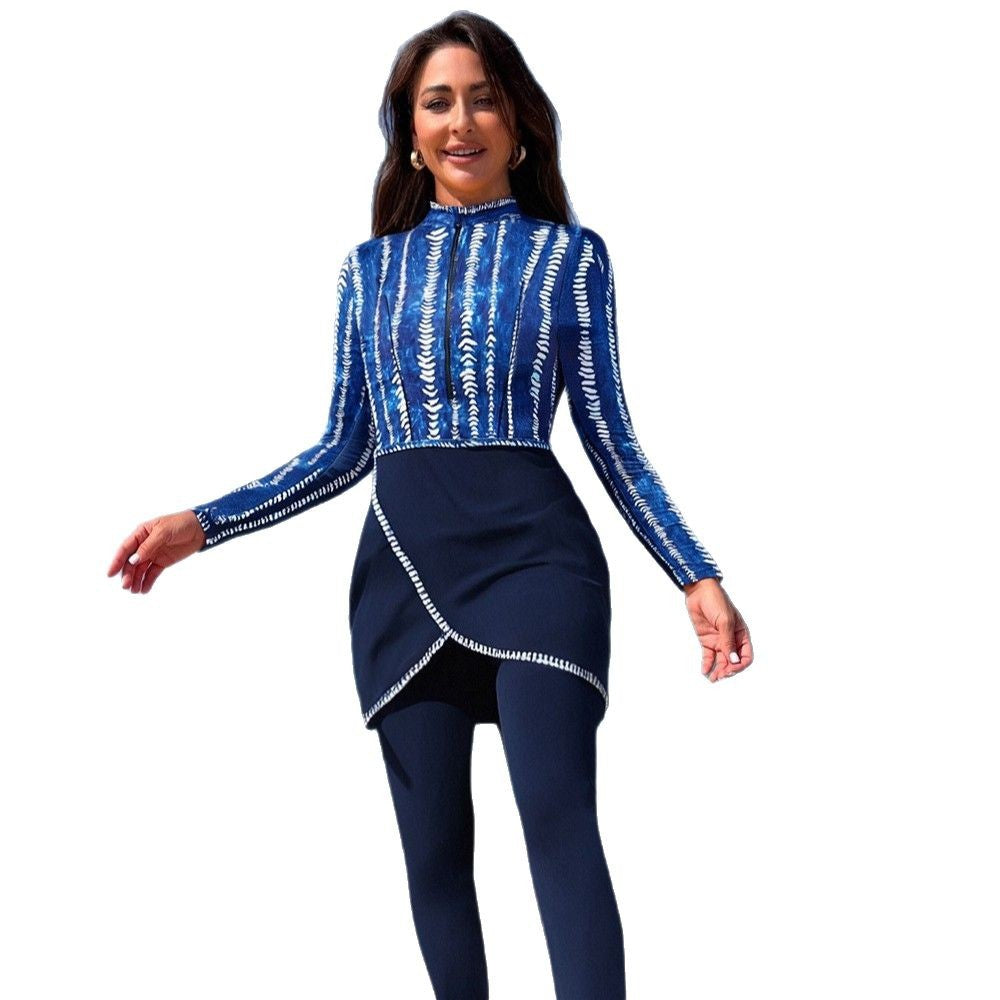 Damen Modisches Badeanzug-Set EB