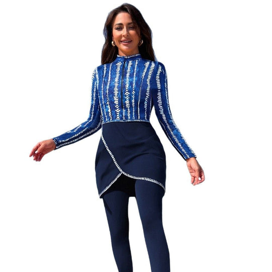 Damen Modisches Badeanzug-Set EB