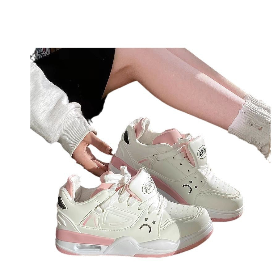 Damen Sportliche Sneakers mit Atmungsaktivem Obermaterial und Dämpfungssystem EB